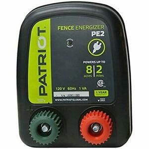 Patriot PE2 Electric Fence Energizer 0.10 Joule