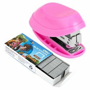 Deli Mini Stapler, 15 Sheet Capacity, Includes Built-in Staple Remover &amp; 640p...
