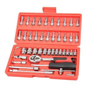 46Pcs Hand Tools Kit In Box