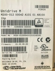 Nidec Control Techniques Emerson M200-012 00042 A101 01 AB100 VFD