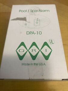 GRI DPA-10 Pool Alarm BRAND NEW - FREE SHIPPING