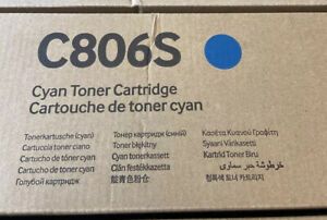Sealed Toner Cartridge SAMSUNG CLT-C806S Cyan MultiXpress X74, 75, 7600 gx &amp; lx
