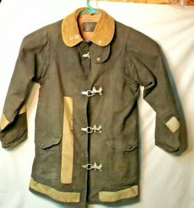 Hoffman Fire Fighter&#039;s Turn out Coat. Size 36; Fire, Emergency, heat resistant