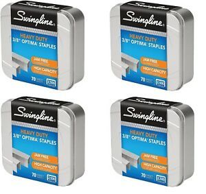 10,000 Swingline Optima 3/8&#034; High Capacity Staples, for 60/70 Sheets Staplers