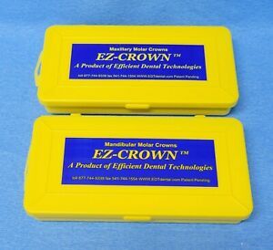 EZ-CROWN - Maxillary &amp; Mandibular Molar Kit by EFFICIENT DENTAL TECHNOLOGIES