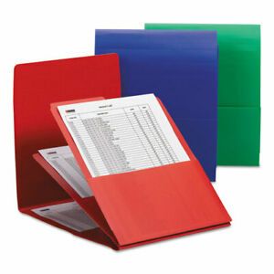 Smead Manufacturing SMD87017 Laminate Lockit Backpack Letter Folder, Assorte