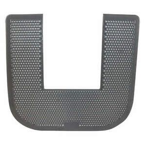 IMPACT 2LHK1 Toilet Mat,Gray,Apple,21 5/8 in,PK6