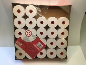 (22 Rolls) 2 1/4 x 150 ft, White, adding machine tape Paper Rolls, Cash Register
