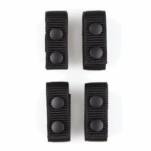 Aker Leather A-Tac Nylon 1 Wide Keepers  Ballistic Nylon , 4Pack
