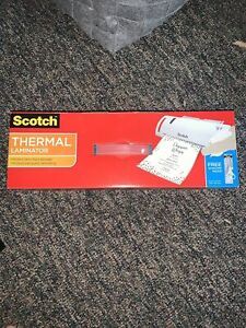 Scotch TL902 Thermal Laminator Machine with Stainless Steel Scissors