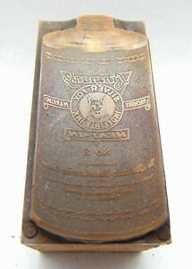 Printing Letterpress Printers Block Linmark Silver Fox Indelible Ink Can