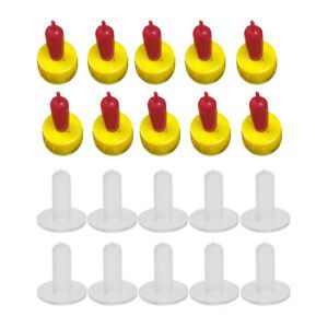 10Pieces Pet Dog Cat Nursing Bottle Nipple Teat Lamb Pup Orphan Soft Ewe