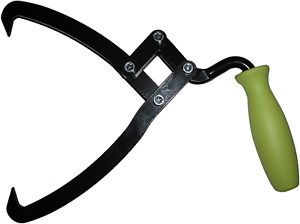 Log Tongs Compact and Convenient design with Unique jaw design for easy gripping