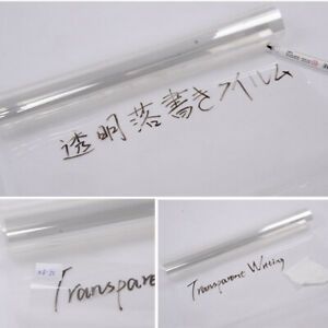 20inx118in Clear Writing Film Whiteboard adhesive Dry Wipe Message Board office