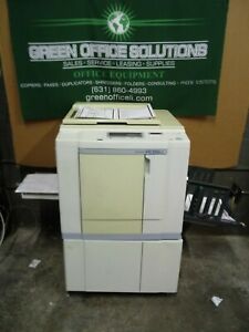 Riso FR3950 HIGH SPEED 11x17 Digital Duplicator &amp; STAND Making EXCELLENT PRINTS