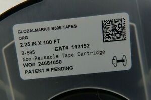 Brady Global Mark Orange Printable Floor Marking Tape 2.25&#034; x 100&#039; NEW
