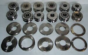 Welded seam tube tooling , top rolls , fin blades 1.520&#034;   2.750&#034;