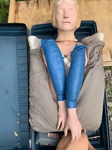 LAERDAL RECORDING RESUSCI ANNE FULL BODY FIRST AID CPR TRAINING MANIKIN