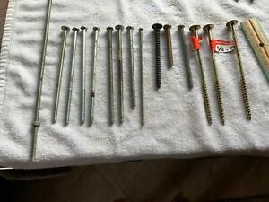 screws different sizes LONG SCREWS