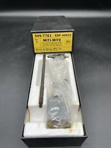 Brown &amp; Sharpe Miti-Mite Permanent Magnet Base Small Fine Adjustment #599-7761