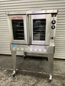 Full Size Natural Gas Convection Oven Bakery Depth Blodgett Zephaire 200-G #6358