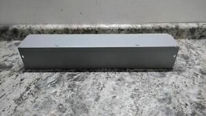 Wiegmann HS442NK 16 Gauge 24 In L 4 In H Gray Wireway (BW)