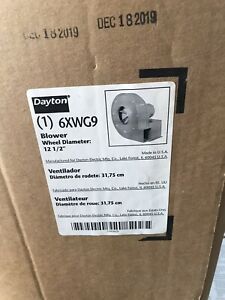 DAYTON 6XWG9 High Pressure Blower,12-1/2.  Brand New