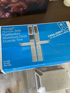 Alarm Lock DL1200 Trilogy Narrow Stile Digital Keypad Lock in Satin Chrome