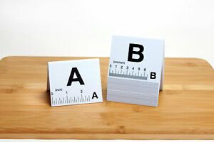 Crime Scene Tents, A-Z w/ Ruler, Inch/ cm, Free Shipping