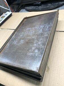 Printers Steel Trays.  Qty 5.  9 X 13