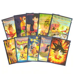 100 pcs 6x8 cm (2.36&#034;x3.15&#034;) Zip lock Pouches Aluminum Mylar Foil Food Bags