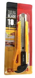 Endura Blade Cutter with 10 Replacement Blades Heavy Duty 18mm