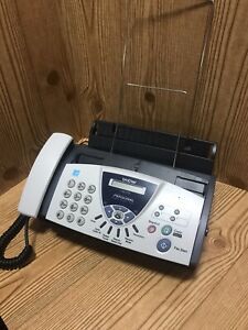 Brother FAX-575 Personal Fax with Phone and Copier - For Parts or Repair