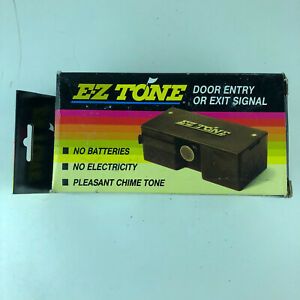 EZ-TONE Magnetic Door Chime Entry Exit Alert Bronze HG5
