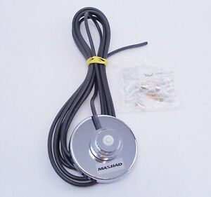 PCTEL/MAXRAD GNCP MAXRAD - 3-1/4&#034; CHROME NMO MAGNET MOUNT WITH 12&#039; RG58U COAX...