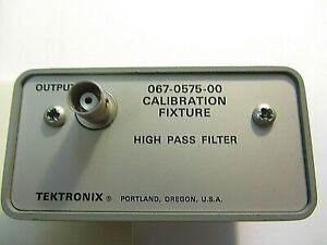 Calibration Fixture / High Pass Filter -   Tektronix 067-0575-00