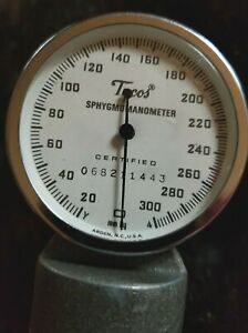 Tycos Sphygmomanometer Gauge Only Certified 068211443 Vintage Untested For Parts