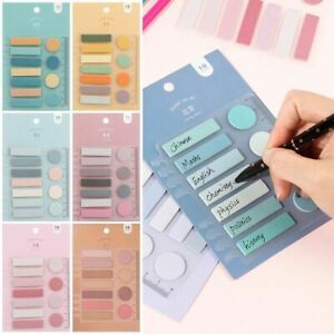 Tab Strip Index Flags Label Loose-leaf Memo Pad Paster Sticker Sticky Notes