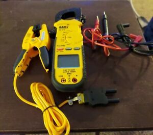 UEi DL479COMBO True RMS Clamp Meter, with Pipe Clamp Probe &amp; 1000v black an red