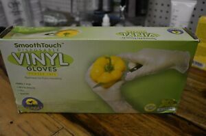 Disposable Gloves Latex-Free Clear Vinyl Gloves 100-Ct Select Size XL