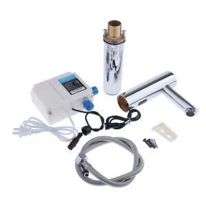 Electronic DC&amp;AC Touchless Faucet Hands Free Tap Kit 0.05~0.6MPa PA-8139AB