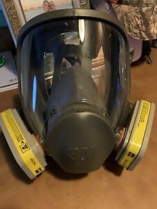 3M 6800 Full Facepiece/ Respirator W 6003 Cartridges, Medium