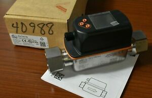 IFM Efector SV7614 Vortex Flow Meter w/ Display 3/4&#034; NPT (SVN34XXX50KG/US-100)