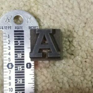 Letter &#034;A&#034;  lead type high logo