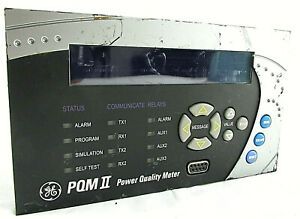 GE PQM II Power Quality Meter~ For PARTS/ REPAIR