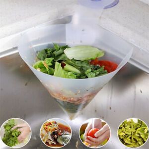 Foldable Kitchen Sink Strainer Self-Standing Sink Filter Food Vegetable Stop NF