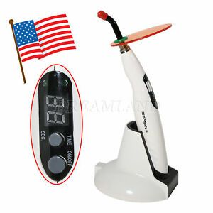 Dental 5W Wireless LED Curing Light Cure Lamp 1400mw whitening LED.B
