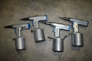 Bollhoff P330 Pneumatic Rivet Tools, Lot of 4, not working