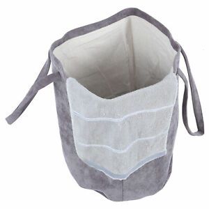 Transparent Zip Lock Plastic Bags Brown Storage Bag Cotton Cloth Long Handle