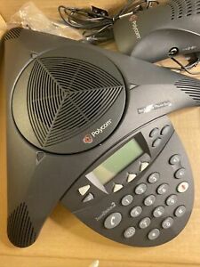 66) Polycom 2200-16000-001 Soundstation2 Full Duplex Conference Phone